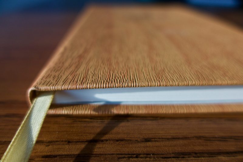 Handcrafted Faux Wood Notebook | decorBySoma