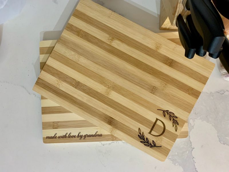 Flat Personalized Cutting Board Cover Image