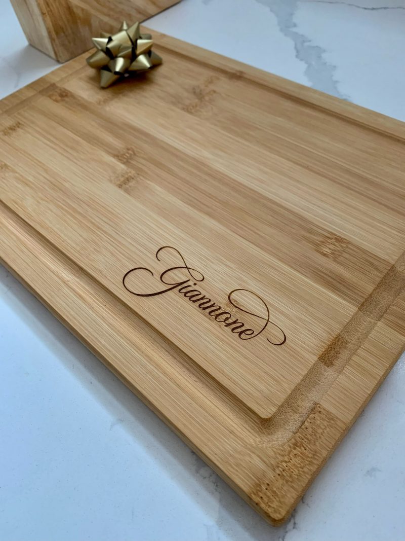 Personalized Cutting Board with Juice Groove - Image 8