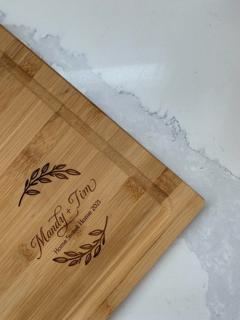 Personalized Cutting Board with Juice Groove - Image 7