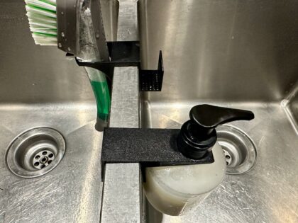 Double Sink Caddy Set for Sponge
